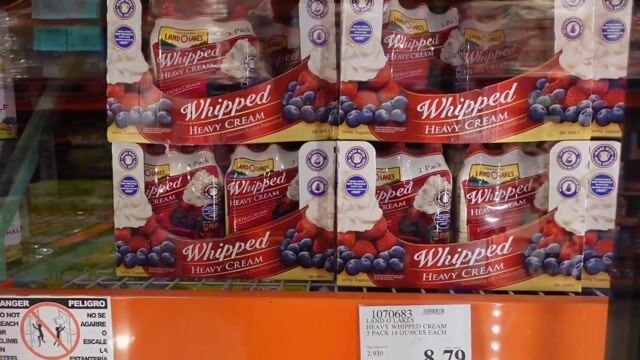 超市购物：乳制品采购
